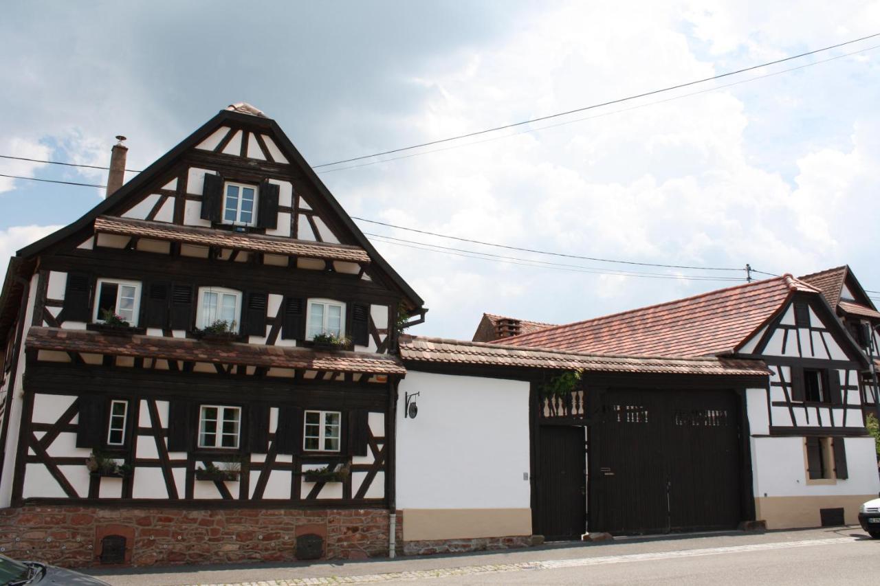 La Grange Aux Coqs Bed & Breakfast Ittenheim Екстериор снимка