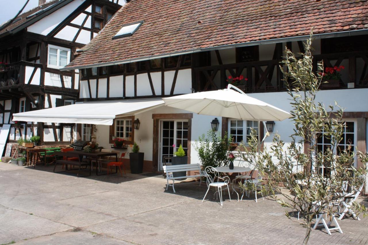 La Grange Aux Coqs Bed & Breakfast Ittenheim Екстериор снимка
